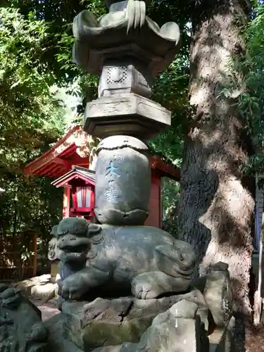 岩槻久伊豆神社の狛犬