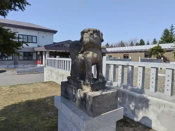 美瑛神社の狛犬