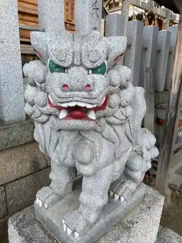 阿保神社の狛犬