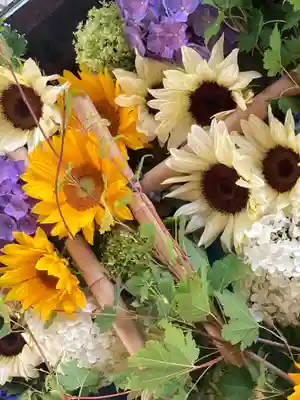 江南神社の手水舎