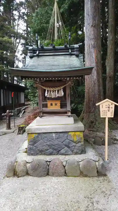 雄山神社前立社壇の末社・摂社