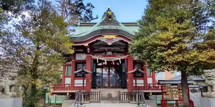 勝利八幡神社の本殿