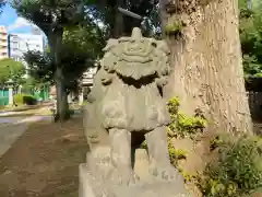 西向天神社の狛犬