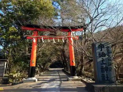 宇治上神社の鳥居