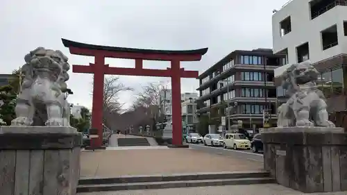 鶴岡八幡宮の鳥居