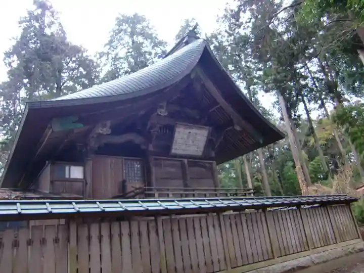 中村八幡宮の本殿・本堂