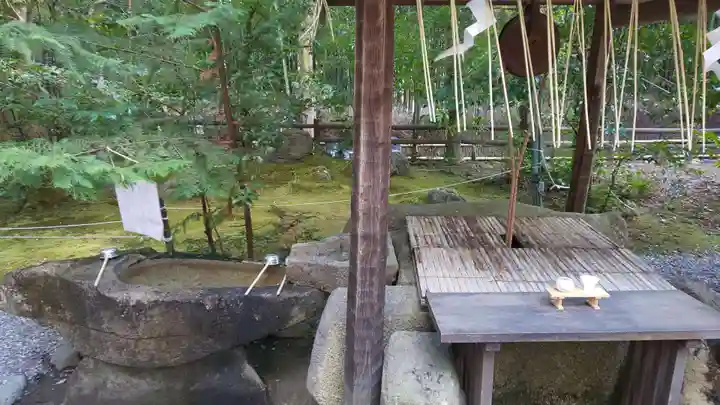 野宮神社の手水舎