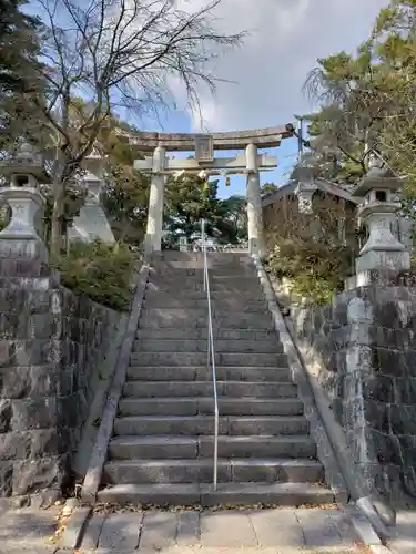 椿八幡宮の鳥居