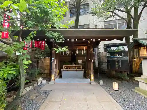 東京大神宮の手水舎