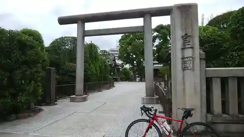 小村井 香取神社の鳥居