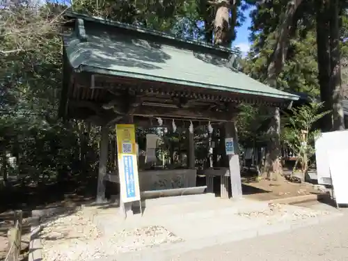 常磐神社の手水舎