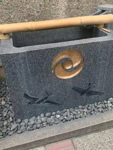 飛行神社の手水舎