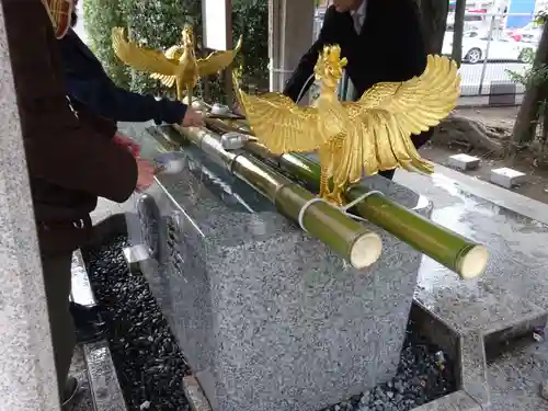 富岡八幡宮の手水舎