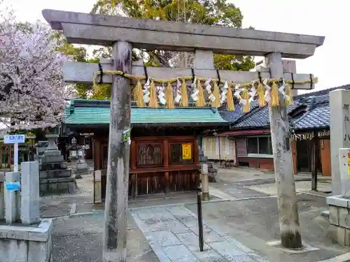 八幡社（松原八幡社）の鳥居