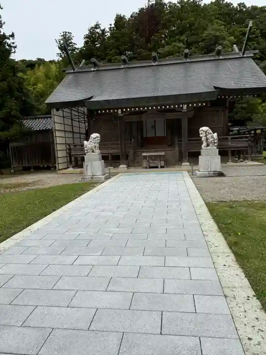 真野宮の本殿・本堂