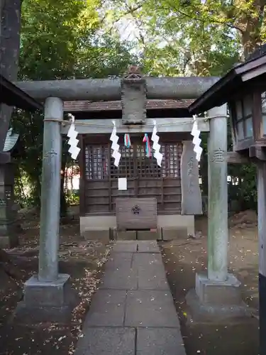 豊玉氷川神社の末社・摂社