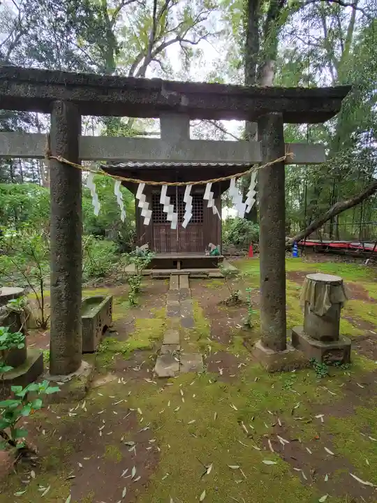 野木神社の鳥居