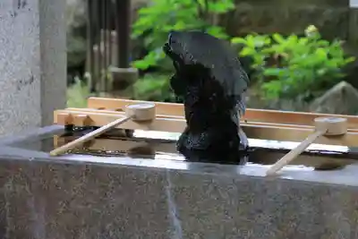 神炊館神社 ⁂奥州須賀川総鎮守⁂の手水舎