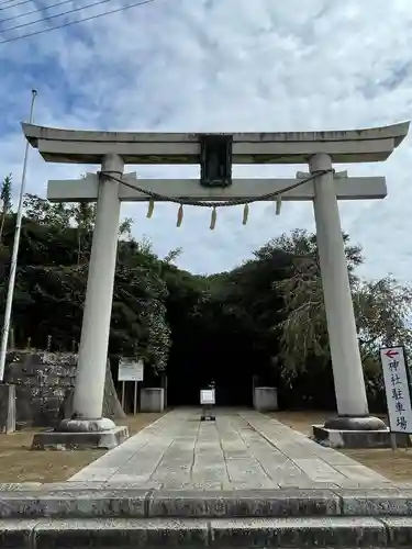 酒列磯前神社の鳥居