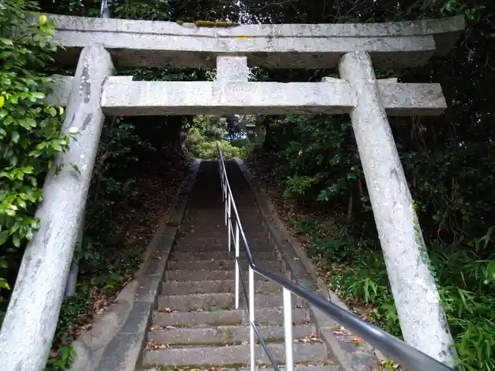 板蓋神社の鳥居