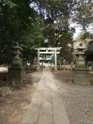 神明神社の鳥居