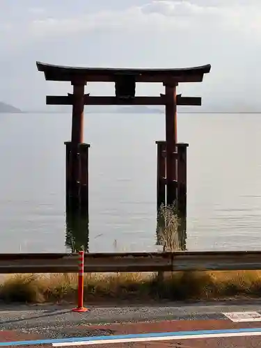 白鬚神社の鳥居