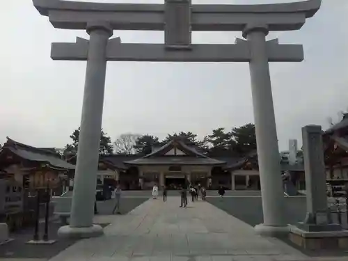 廣島護國神社の鳥居