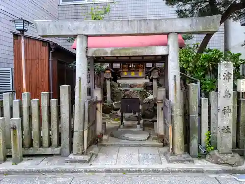 津島社の鳥居