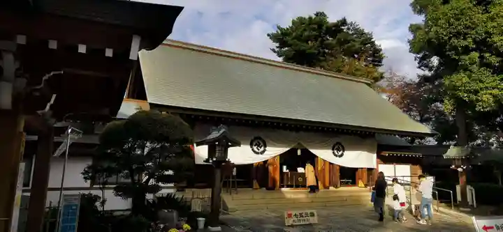 松陰神社の本殿・本堂