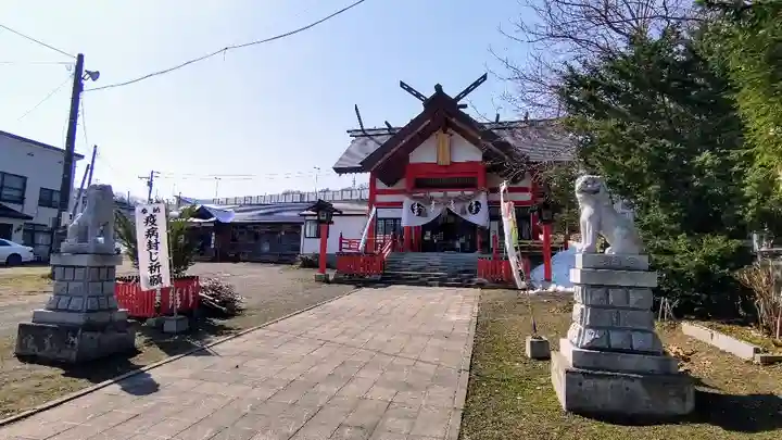 潮見ヶ岡神社の本殿・本堂