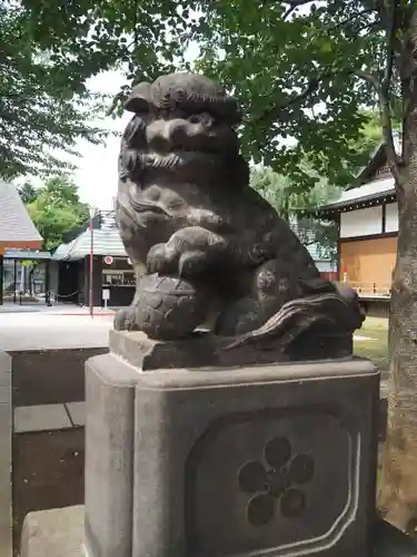 新井天神北野神社の狛犬