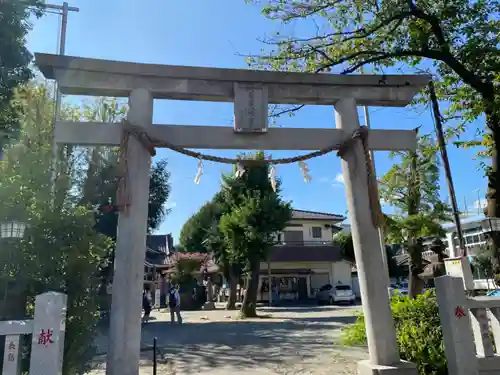 若宮八幡宮 の鳥居