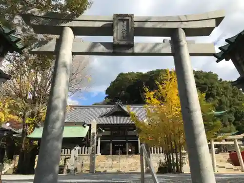 甲宗八幡宮の鳥居