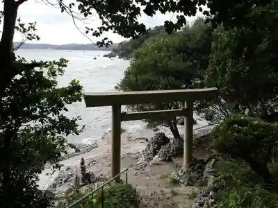 伊射波神社の鳥居