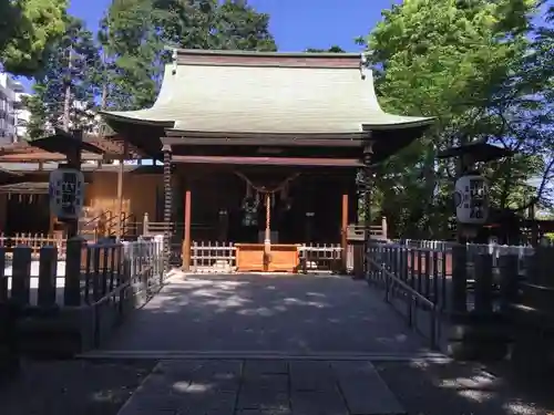 星川杉山神社の本殿