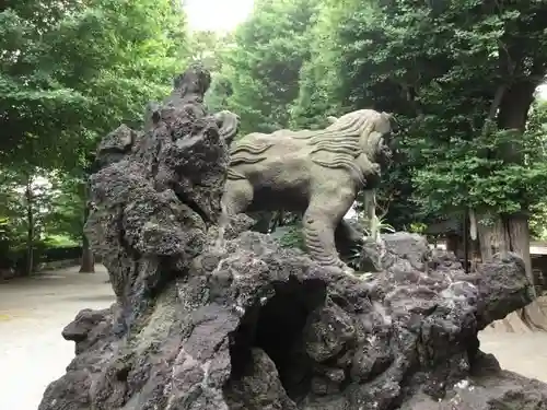 平塚神社の狛犬