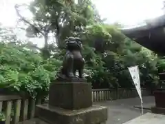 白旗神社の狛犬