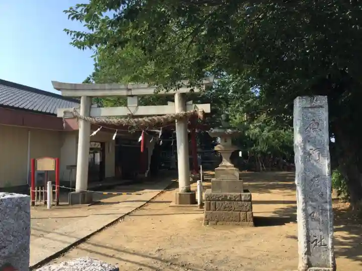 原稲荷神社の鳥居