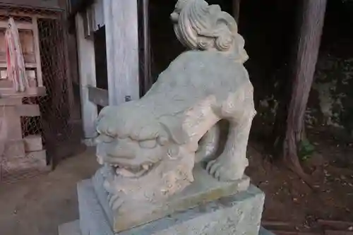 新井崎神社の狛犬