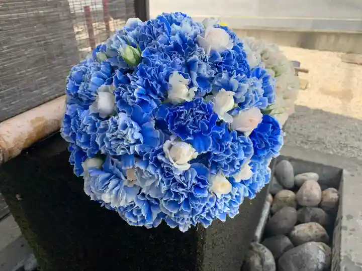 上尾御嶽神社の手水舎