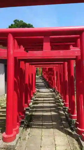 御城稲荷神社の鳥居