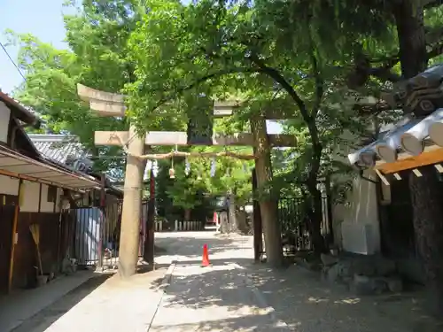 式内楯原神社の鳥居