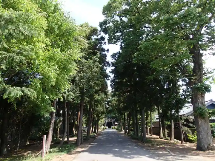 紀倍神社の自然