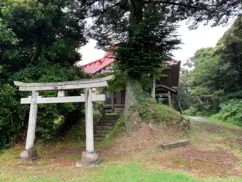 月読神社の鳥居