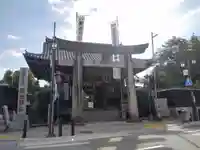 櫛田神社の鳥居