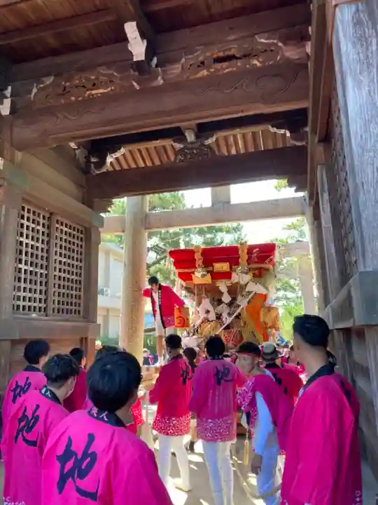 御厨神社の山門・神門
