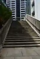 宮益御嶽神社の庭園