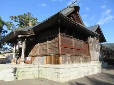 飯坂八幡神社の本殿・本堂
