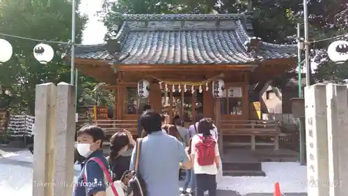 川越熊野神社の本殿