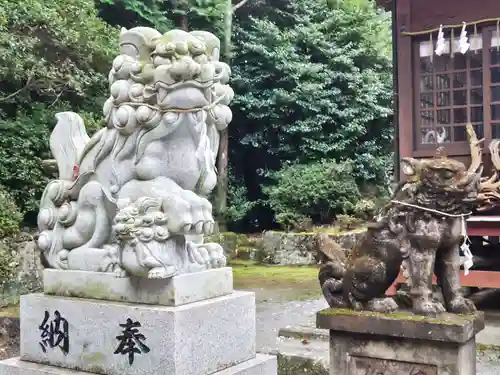 有明温泉神社の狛犬